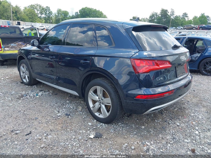2018 Audi Q5 VIN WA1ANAFY1J2026535 IAAI salvage auction — FRONT END, Wait Title, sold $3,900 on 2026-08-24 (photo 3)
