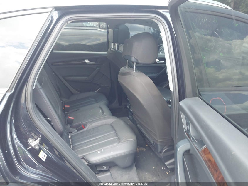 2018 Audi Q5 VIN WA1ANAFY1J2026535 IAAI salvage auction — FRONT END, Wait Title, sold $3,900 on 2026-08-24 (photo 8)