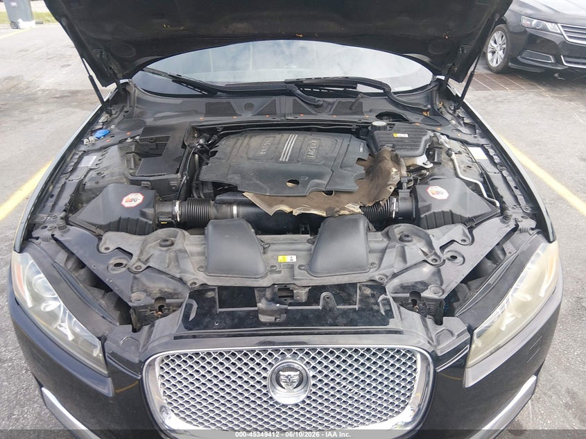 2013 Jaguar Xf VIN SAJWA0E76D8S73479 IAAI salvage auction — ENGINE DAMAGE, Clear (South Carolina), sold $375 on 2026-07-15 (photo 6)