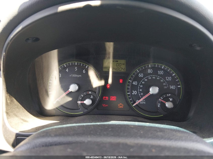 2007 Kia Rio VIN KNADE123976187937 IAAI salvage auction — NORMAL WEAR, Peddle Clear Public-Restricted (Oregon), sold $200 on 2026-07-20 (photo 7)