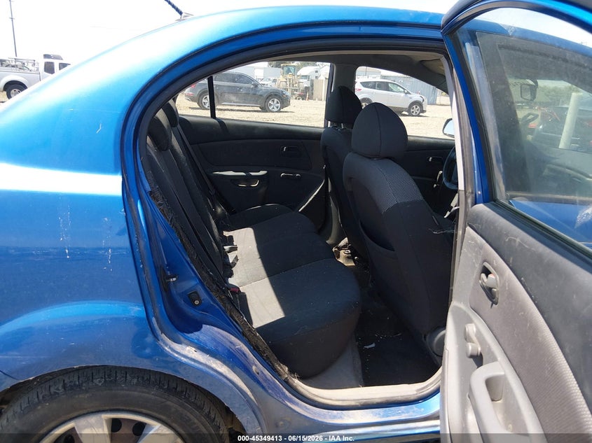 2007 Kia Rio VIN KNADE123976187937 IAAI salvage auction — NORMAL WEAR, Peddle Clear Public-Restricted (Oregon), sold $200 on 2026-07-20 (photo 8)