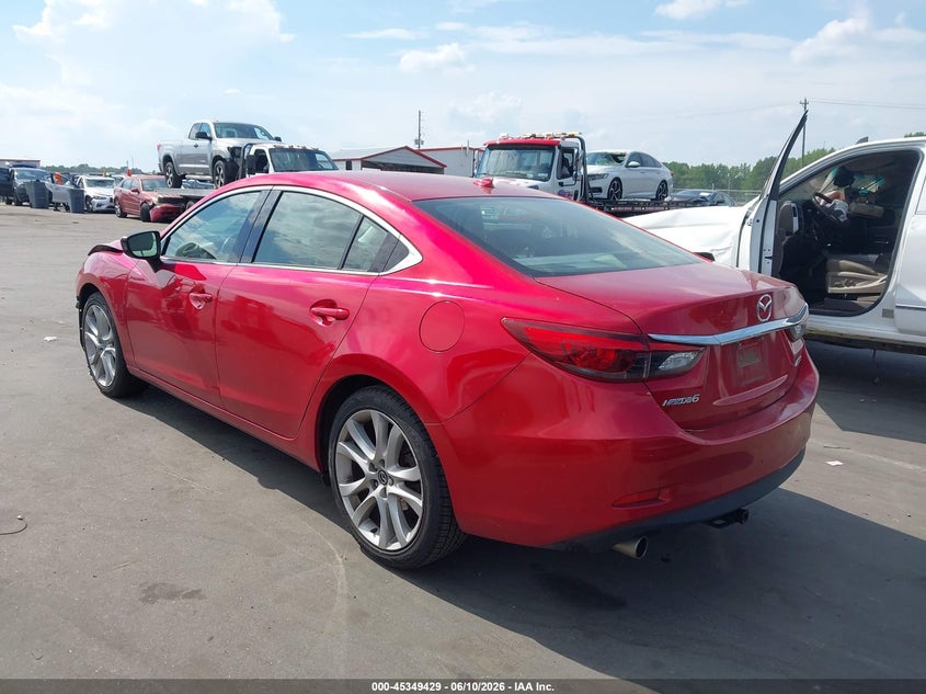 2016 Mazda 6 VIN JM1GJ1T5XG1438442 IAAI salvage auction — FRONT END, Salvage (North Carolina), sold $2,975 on 2026-07-15 (photo 3)
