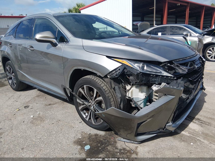 2018 Lexus Rx VIN JTJBZMCA9J2037495 IAAI salvage auction — FRONT END, Salvage Title, sold $13,900 on 2026-07-13 (photo 1)