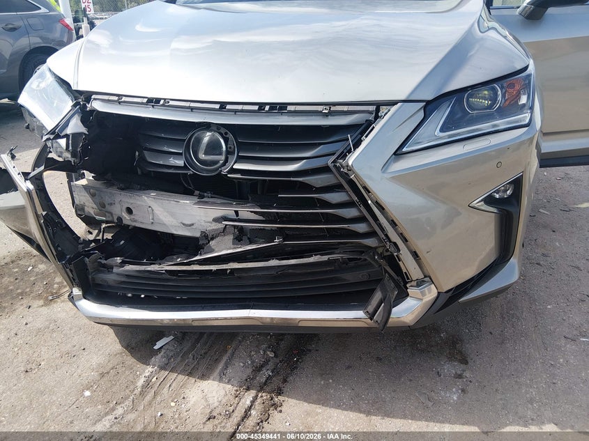 2018 Lexus Rx VIN JTJBZMCA9J2037495 IAAI salvage auction — FRONT END, Salvage Title, sold $13,900 on 2026-07-13 (photo 6)