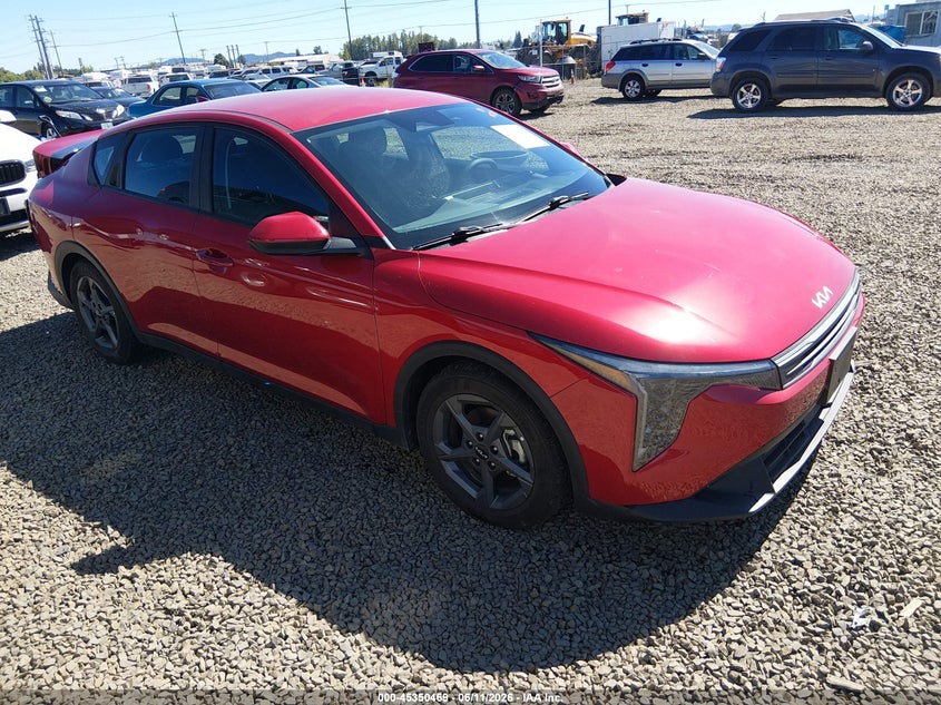 2025 Kia K4 VIN 3KPFT4DE4SE017831 IAAI salvage auction — REAR END, Salvage (Oregon), sold $4,500 on 2026-07-23 (photo 1)
