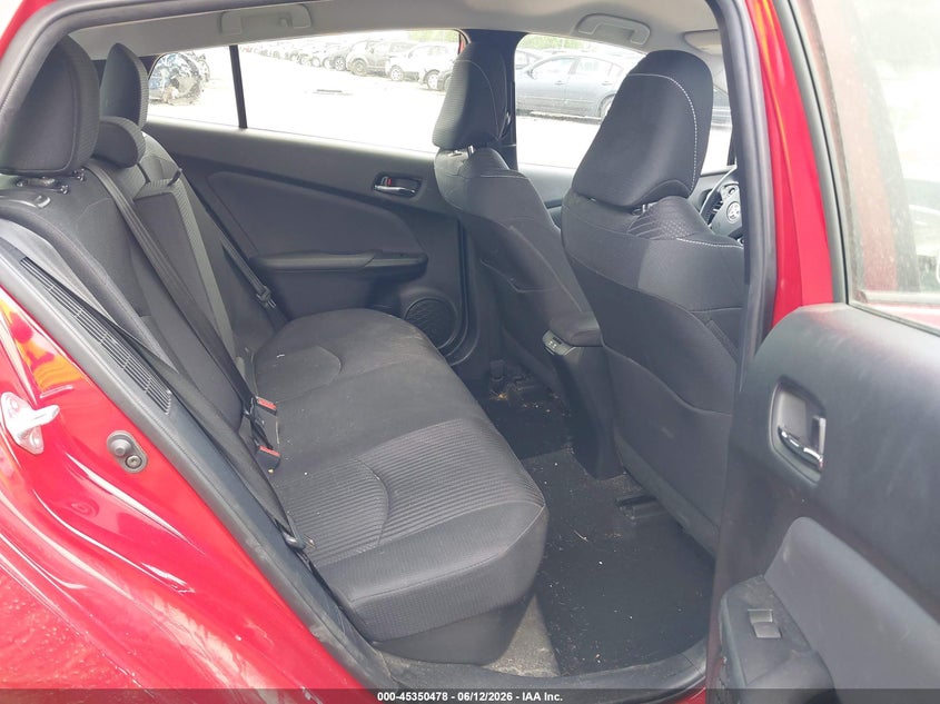 2021 Toyota Prius VIN JTDKAMFP8M3186912 IAAI salvage auction — LEFT FRONT, Salvage Title, sold $4,750 on 2026-07-29 (photo 8)