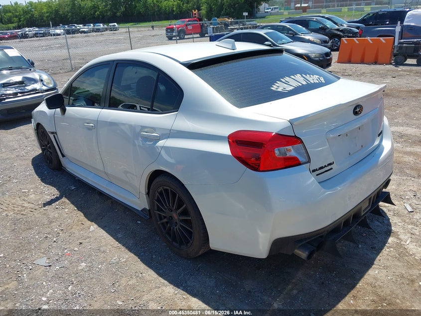 2015 Subaru Wrx VIN JF1VA1A69F9824794 IAAI salvage auction — RIGHT FRONT, Salvage (Tennessee), sold $3,550 on 2026-07-16 (photo 3)