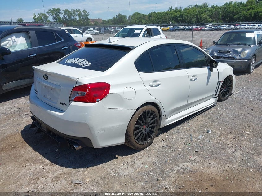 2015 Subaru Wrx VIN JF1VA1A69F9824794 IAAI salvage auction — RIGHT FRONT, Salvage (Tennessee), sold $3,550 on 2026-07-16 (photo 4)