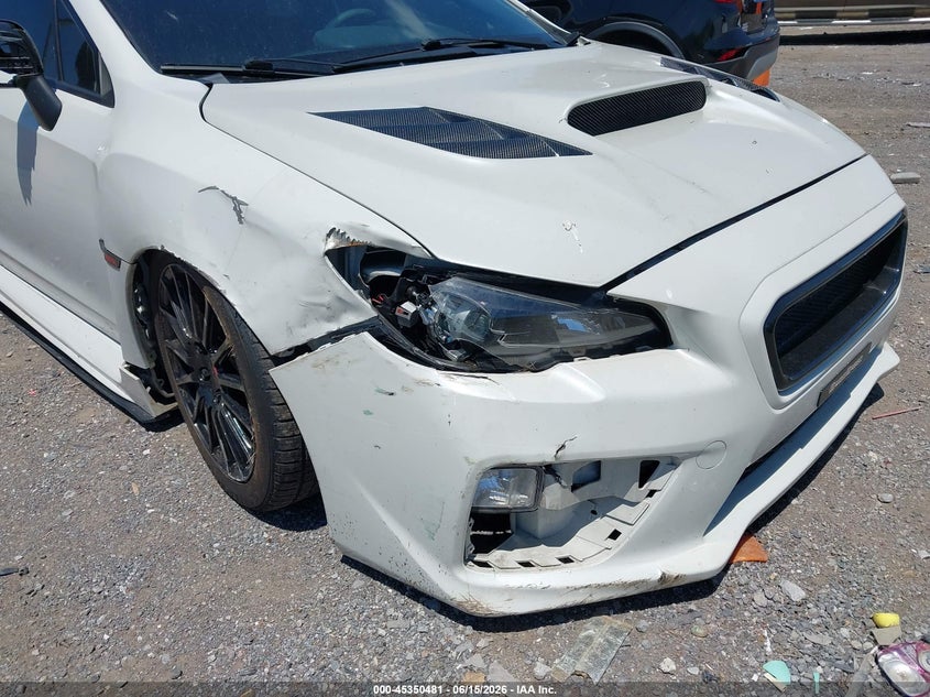 2015 Subaru Wrx VIN JF1VA1A69F9824794 IAAI salvage auction — RIGHT FRONT, Salvage (Tennessee), sold $3,550 on 2026-07-16 (photo 6)