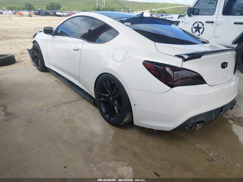 2011 Hyundai Genesis VIN KMHHU6KH3BU049309 IAAI salvage auction — FRONT & REAR, Rebuildable (Florida), sold $525 on 2026-07-14 (photo 3)