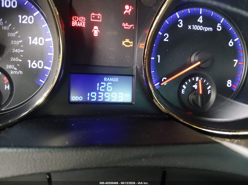 2011 Hyundai Genesis VIN KMHHU6KH3BU049309 IAAI salvage auction — FRONT & REAR, Rebuildable (Florida), sold $525 on 2026-07-14 (photo 7)