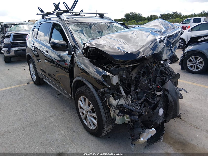 2018 Nissan Rogue VIN KNMAT2MT9JP516247 IAAI salvage auction — FRONT END, Salvage (Texas), sold $325 on 2026-07-16 (photo 1)