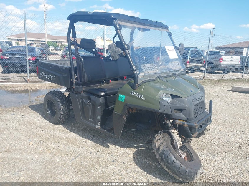 2017 Polaris Ranger VIN 3NSRCA579HG853822 IAAI salvage auction — RIGHT FRONT, Bill Of Sale (Wisconsin), sold $1,750 on 2026-07-08 (photo 1)