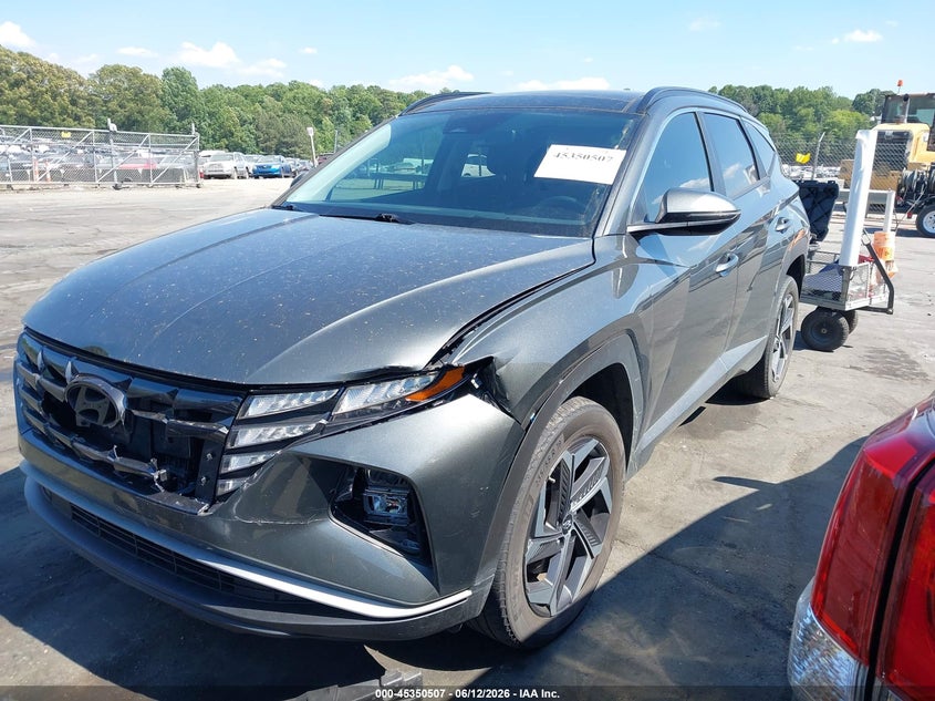 2022 Hyundai Tucson VIN KM8JFCA17NU059215 IAAI salvage auction — FRONT END, Salvage Title, sold $10,100 on 2026-07-23 (photo 2)