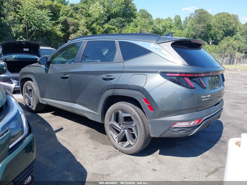 2022 Hyundai Tucson VIN KM8JFCA17NU059215 IAAI salvage auction — FRONT END, Salvage Title, sold $10,100 on 2026-07-23 (photo 3)