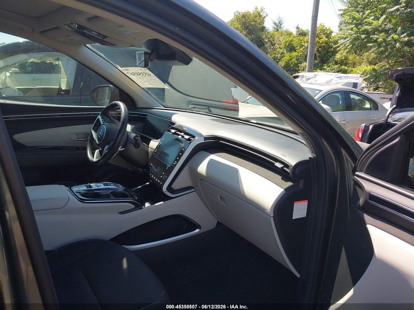 2022 Hyundai Tucson VIN KM8JFCA17NU059215 IAAI salvage auction — FRONT END, Salvage Title, sold $10,100 on 2026-07-23 (photo 5)