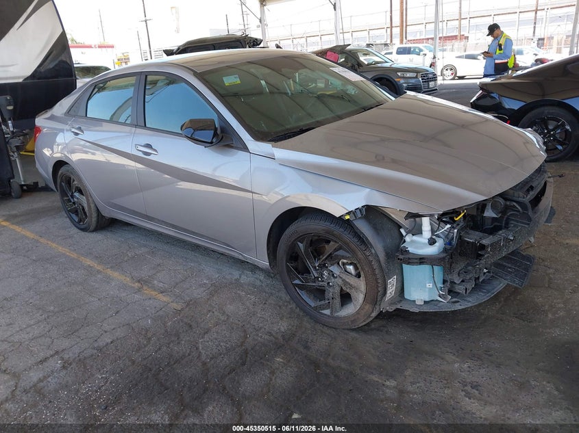2026 Hyundai Elantra VIN KMHLM4DG6TU146850 IAAI salvage auction — FRONT END, Salvage (California), sold $25 on 2026-07-28 (photo 1)