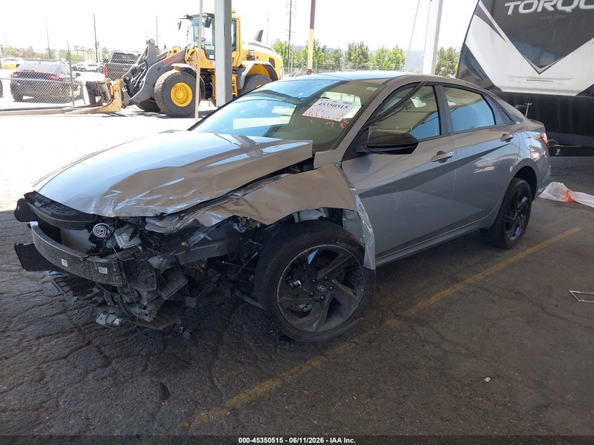 2026 Hyundai Elantra VIN KMHLM4DG6TU146850 IAAI salvage auction — FRONT END, Salvage (California), sold $25 on 2026-07-28 (photo 2)