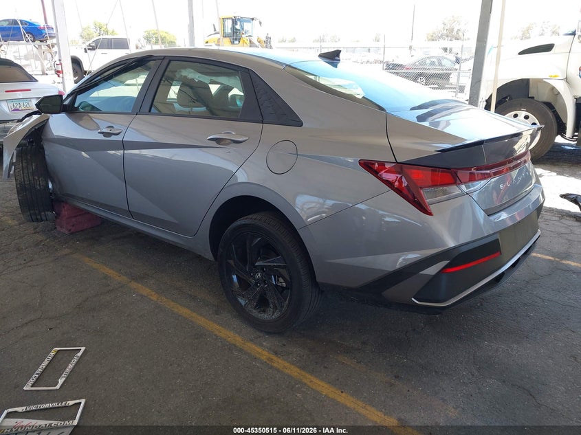 2026 Hyundai Elantra VIN KMHLM4DG6TU146850 IAAI salvage auction — FRONT END, Salvage (California), sold $25 on 2026-07-28 (photo 3)