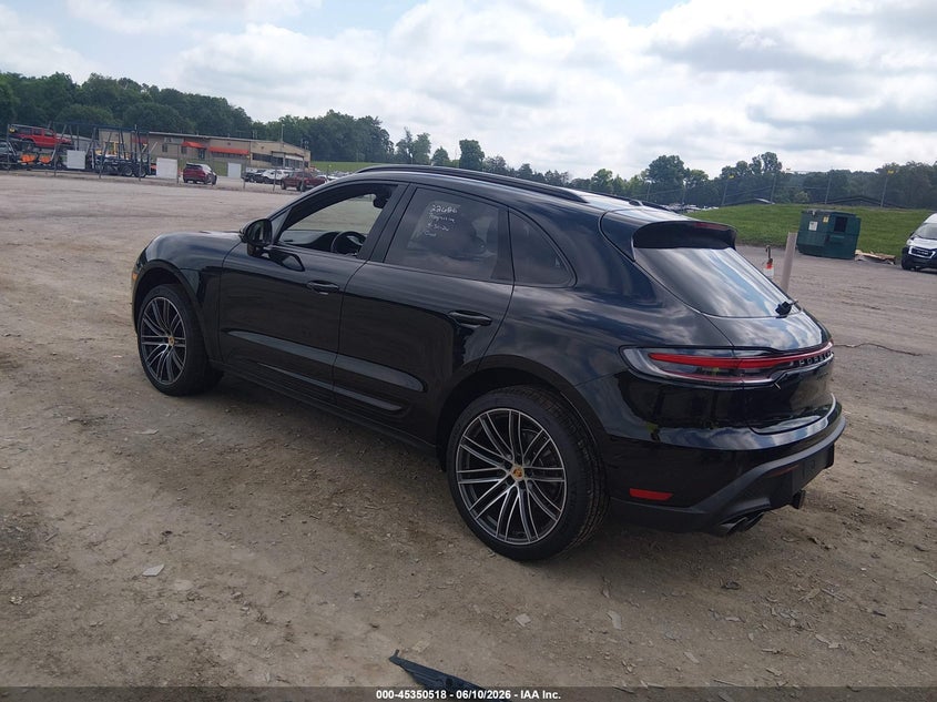 2026 Porsche Macan VIN WP1AA2A59TLB01563 IAAI salvage auction — RIGHT SIDE, Clear (Tennessee), sold $38,000 on 2026-07-27 (photo 3)