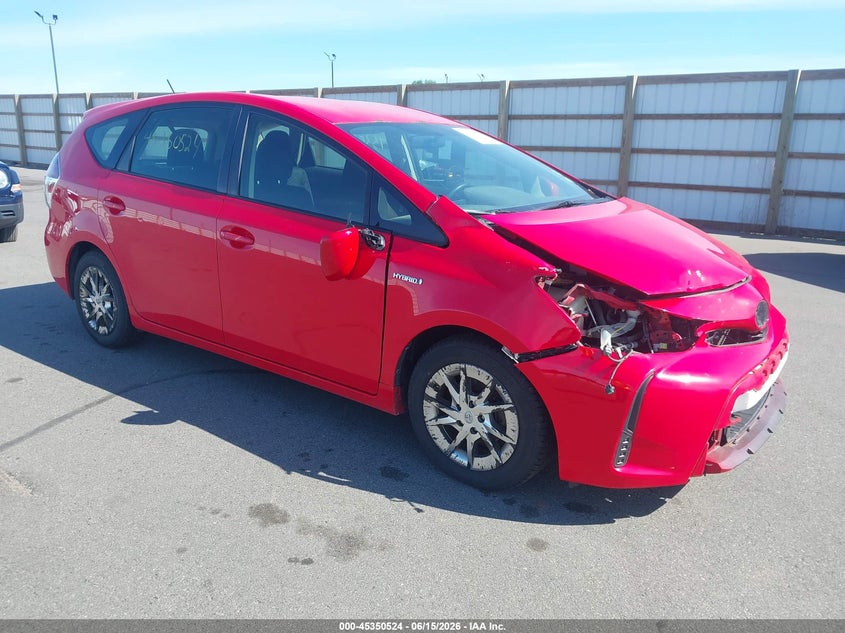 2015 Toyota Prius v VIN JTDZN3EU7FJ029617 IAAI salvage auction — NORMAL WEAR, Salvage Title, sold $225 on 2026-07-21 (photo 1)