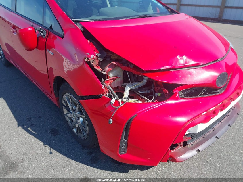 2015 Toyota Prius v VIN JTDZN3EU7FJ029617 IAAI salvage auction — NORMAL WEAR, Salvage Title, sold $225 on 2026-07-21 (photo 6)