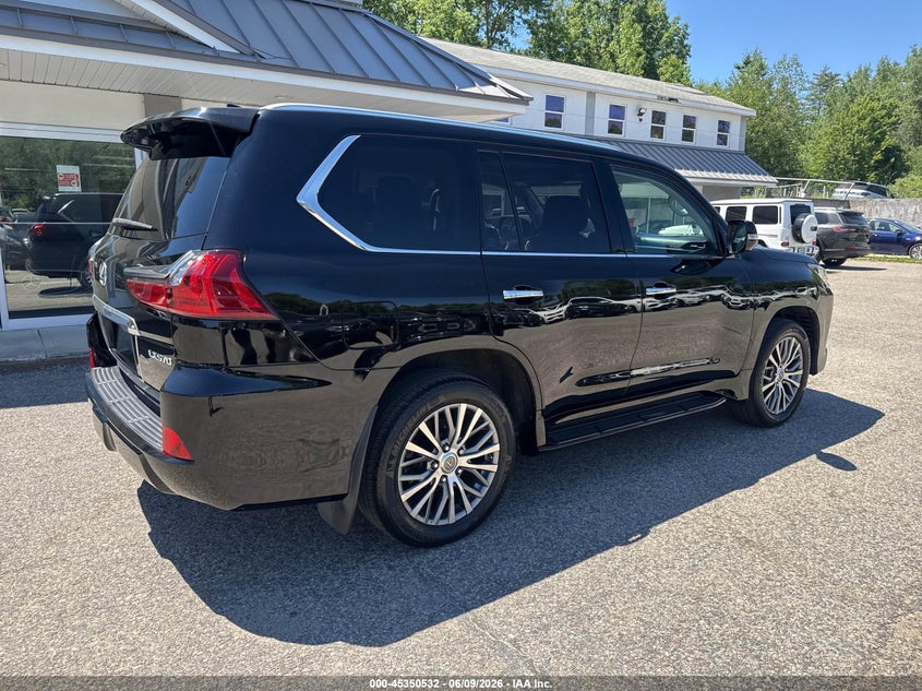 2018 Lexus Lx 570 VIN JTJHY7AX3J4266006 IAAI salvage auction — NORMAL WEAR, Original (Ohio), sold $49,500 on 2026-07-22 (photo 4)