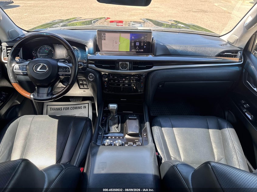 2018 Lexus Lx 570 VIN JTJHY7AX3J4266006 IAAI salvage auction — NORMAL WEAR, Original (Ohio), sold $49,500 on 2026-07-22 (photo 6)