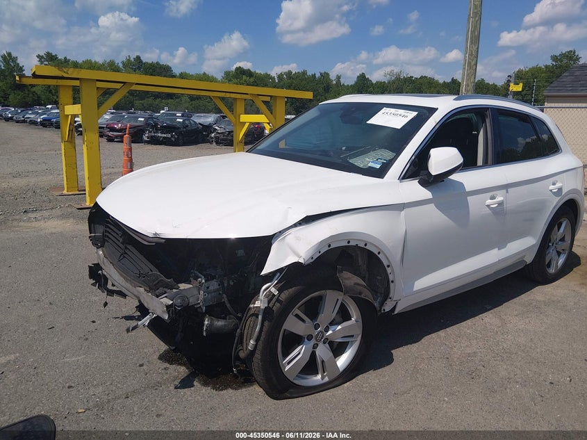 2019 Audi Q5 VIN WA1BNAFY1K2122770 IAAI salvage auction — LEFT FRONT, Salvage (Connecticut), sold $3,700 on 2026-07-30 (photo 2)
