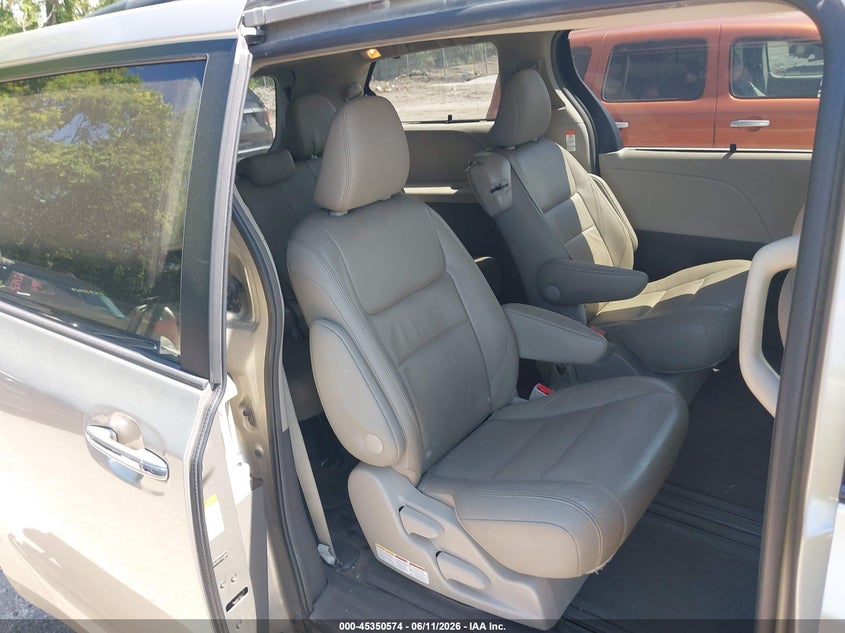 2015 Toyota Sienna VIN 5TDYK3DC6FS527808 IAAI salvage auction — LEFT FRONT, Salvage (Indiana), sold $3,550 on 2026-07-30 (photo 8)