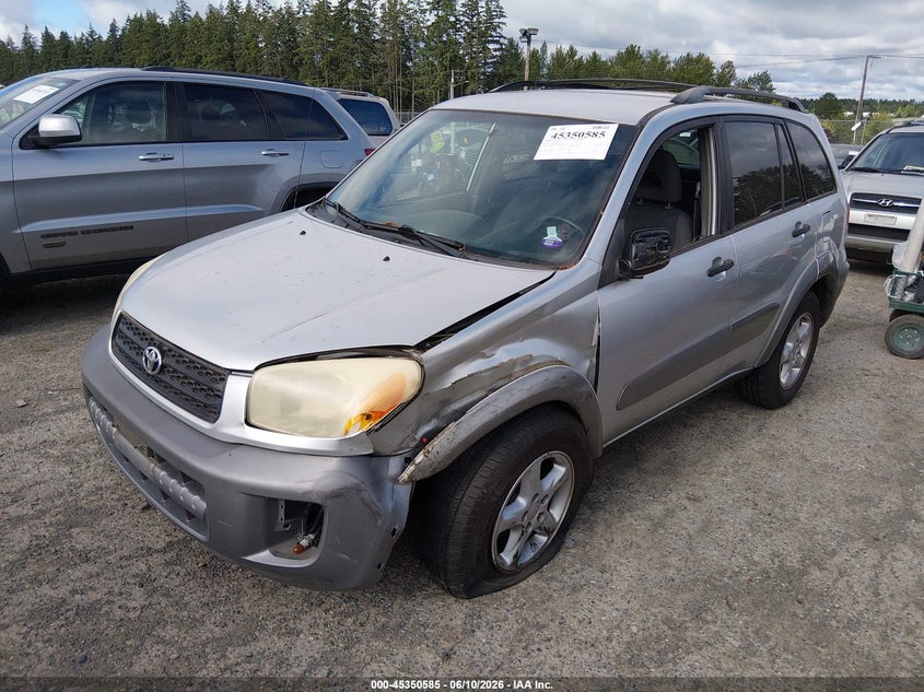 2002 Toyota Rav4 VIN JTEHH20V120179523 IAAI salvage auction — LEFT FRONT, Clear (Washington), sold $1,425 on 2026-07-08 (photo 2)