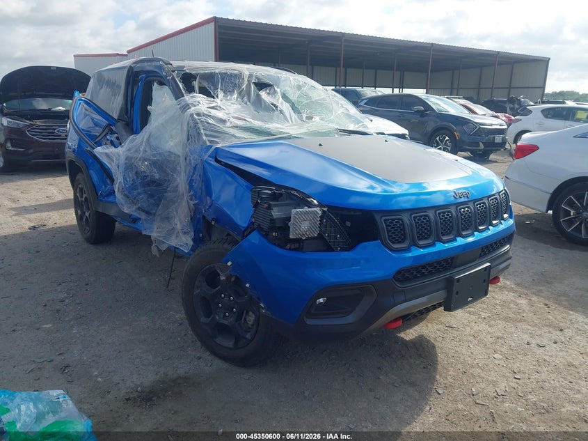 2024 Jeep Compass VIN 3C4NJDDN8RT585782 IAAI salvage auction — SIDE, Salvage (Texas), sold $25 on 2026-07-09 (photo 1)