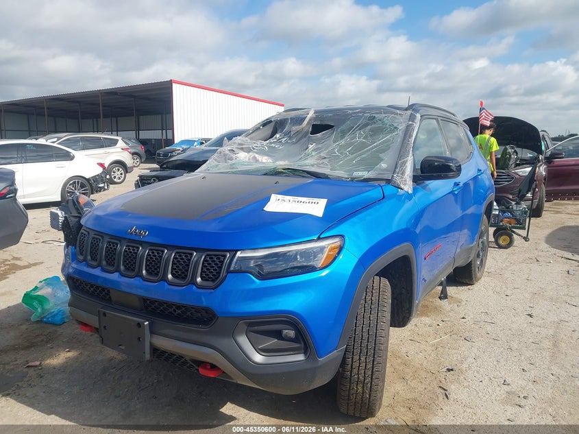 2024 Jeep Compass VIN 3C4NJDDN8RT585782 IAAI salvage auction — SIDE, Salvage (Texas), sold $25 on 2026-07-09 (photo 2)