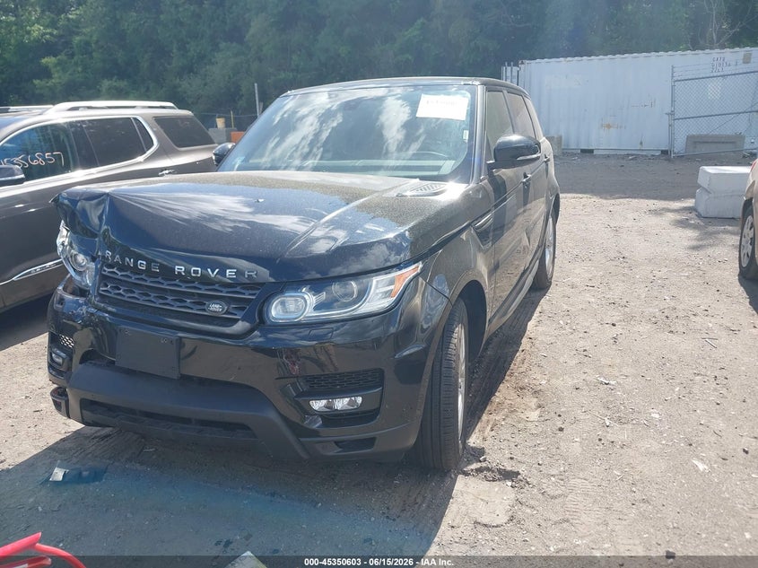 2016 Land rover Range rover sport VIN SALWG2PFXGA103905 IAAI salvage auction — RIGHT FRONT, Salvage Title, sold $1,750 on 2026-07-28 (photo 2)