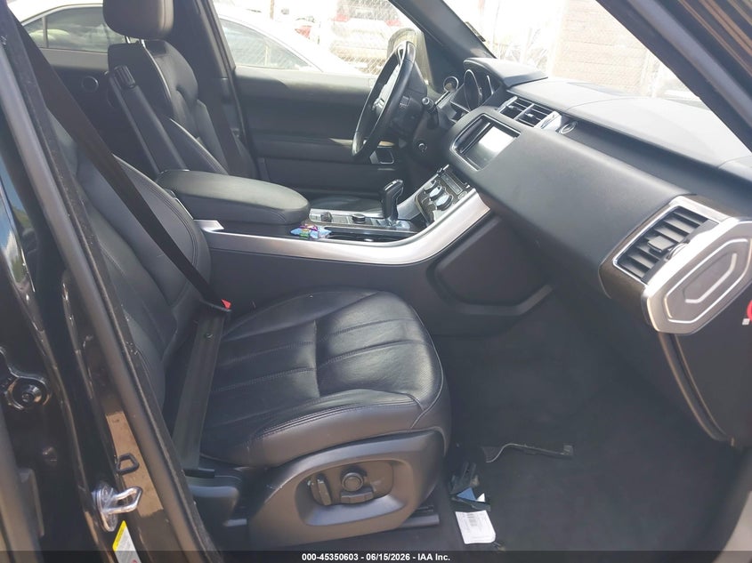 2016 Land rover Range rover sport VIN SALWG2PFXGA103905 IAAI salvage auction — RIGHT FRONT, Salvage Title, sold $1,750 on 2026-07-28 (photo 5)
