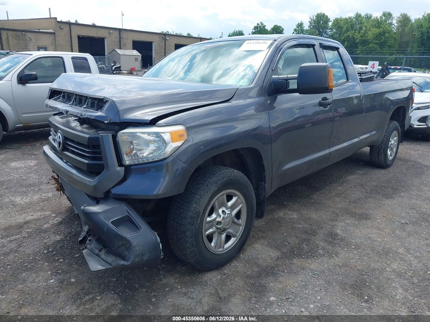 2014 Toyota Tundra VIN 5TFCY5F11EX017410 IAAI salvage auction — LEFT FRONT, Salvage Title, sold $4,250 on 2026-07-30 (photo 2)
