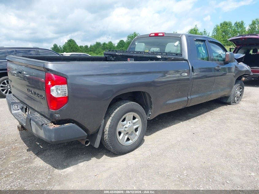 2014 Toyota Tundra VIN 5TFCY5F11EX017410 IAAI salvage auction — LEFT FRONT, Salvage Title, sold $4,250 on 2026-07-30 (photo 4)