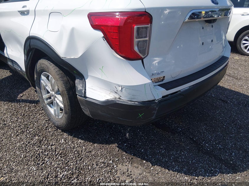 2023 Ford Explorer VIN 1FMSK8DH9PGA18611 IAAI salvage auction — SIDE, Salvage Title, sold $6,100 on 2026-07-31 (photo 6)