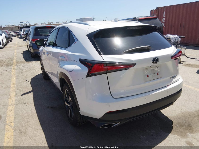 2021 Lexus VIN JTJGARBZ5M5022948 IAAI salvage auction — LEFT FRONT, Salvage Title, sold $9,800 on 2026-07-29 (photo 3)