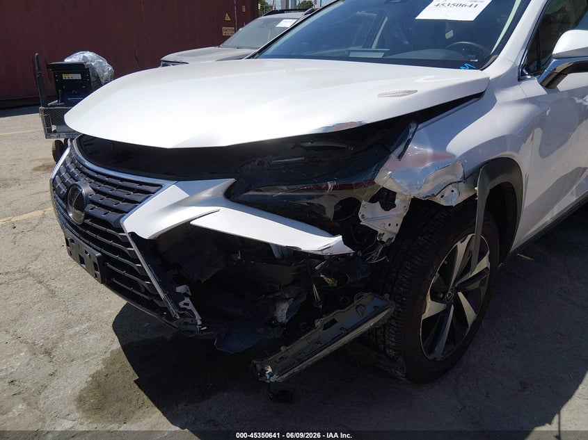 2021 Lexus VIN JTJGARBZ5M5022948 IAAI salvage auction — LEFT FRONT, Salvage Title, sold $9,800 on 2026-07-29 (photo 6)