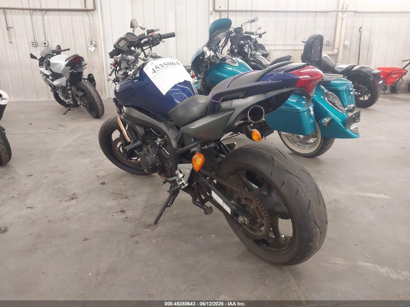 2009 Yamaha Fz VIN JYARJ13EX9A006733 IAAI salvage auction — ALL OVER, Clear (Minnesota), sold $225 on 2026-07-07 (photo 3)