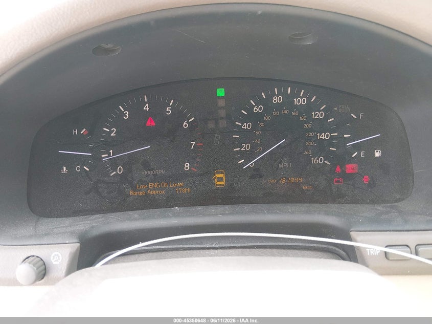 2004 Lexus Ls 430 VIN JTHBN36F040131375 IAAI salvage auction — FRONT END, Original (Texas), sold $725 on 2026-07-28 (photo 7)