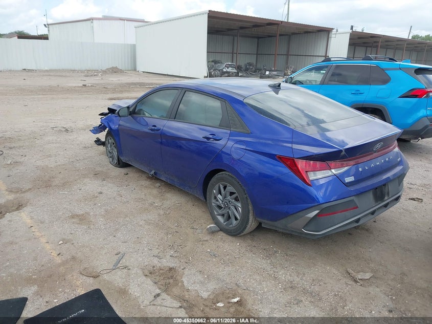 2025 Hyundai Elantra VIN KMHLM4DJ6SU131632 IAAI salvage auction — FRONT END, Salvage Title, sold $4,600 on 2026-07-22 (photo 3)