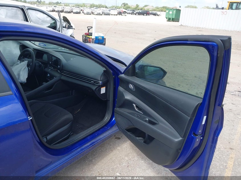 2025 Hyundai Elantra VIN KMHLM4DJ6SU131632 IAAI salvage auction — FRONT END, Salvage Title, sold $4,600 on 2026-07-22 (photo 5)