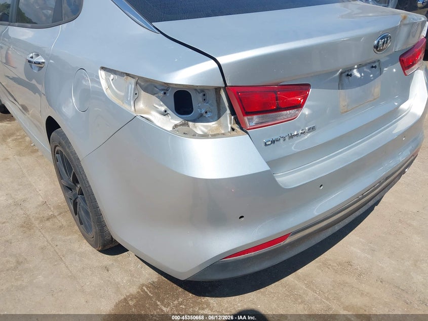 2016 Kia Optima VIN 5XXGT4L36GG078519 IAAI salvage auction — REAR END, Salvage (North Carolina), sold $1,850 on 2026-07-06 (photo 6)