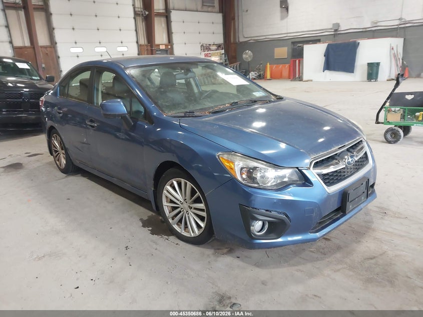 2014 Subaru Impreza VIN JF1GJAH63EH012653 IAAI salvage auction — NORMAL WEAR, Clear (New York), sold $400 on 2026-07-29 (photo 1)