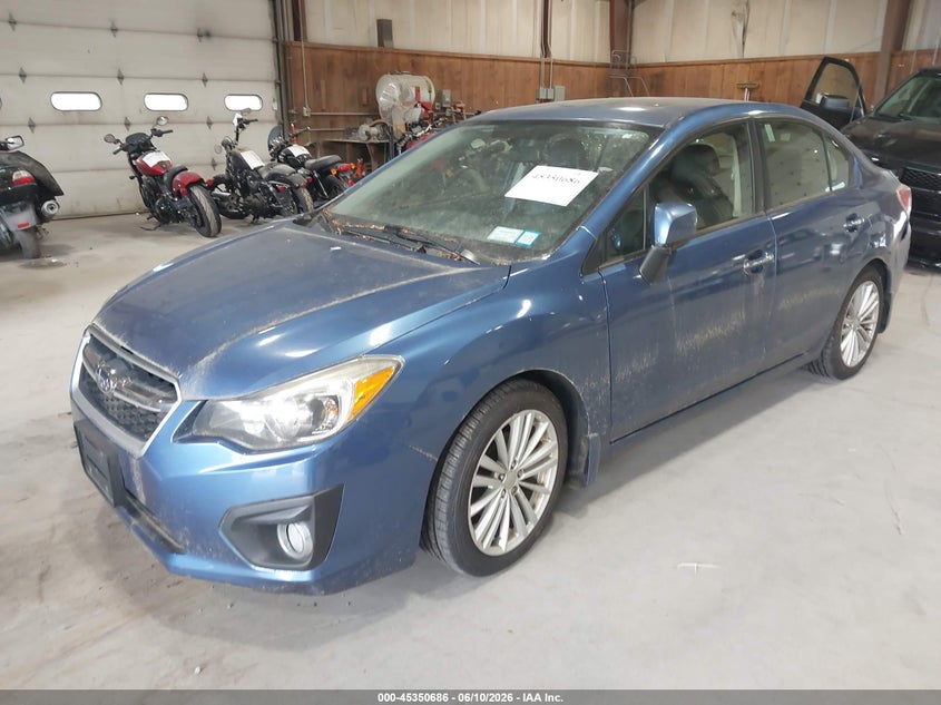 2014 Subaru Impreza VIN JF1GJAH63EH012653 IAAI salvage auction — NORMAL WEAR, Clear (New York), sold $400 on 2026-07-29 (photo 2)