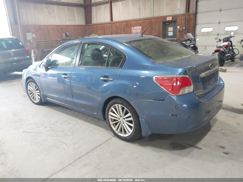2014 Subaru Impreza VIN JF1GJAH63EH012653 IAAI salvage auction — NORMAL WEAR, Clear (New York), sold $400 on 2026-07-29 (photo 3)