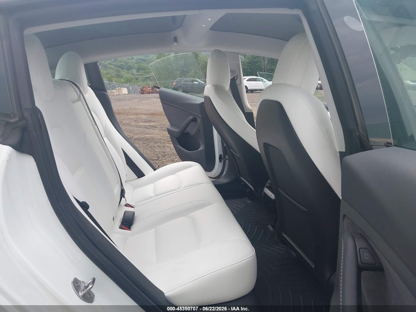 2022 Tesla Model 3 VIN 5YJ3E1EB9NF253809 IAAI salvage auction — FRONT END, Salvage Title, sold $7,700 on 2026-07-29 (photo 8)