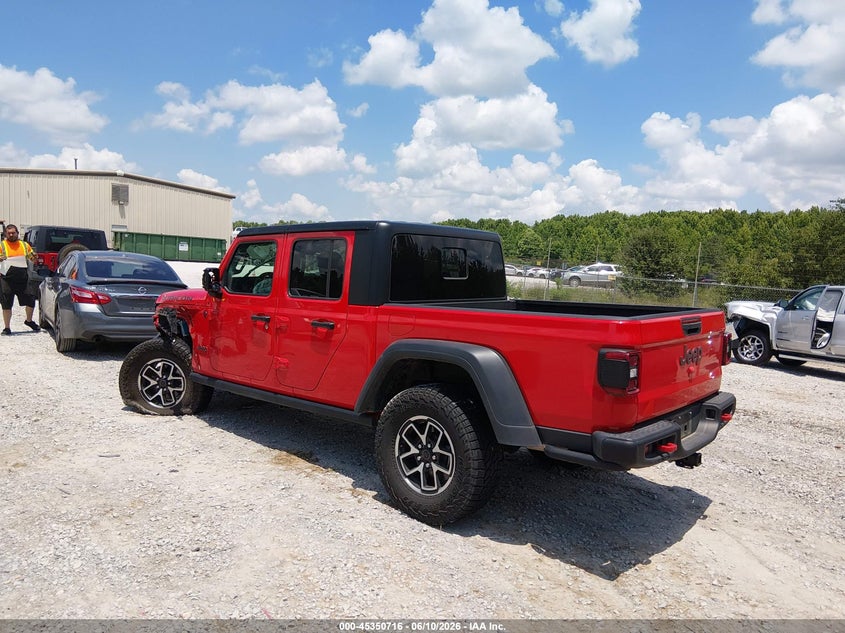2024 Jeep Gladiator VIN 1C6JJTBG9RL124350 IAAI salvage auction — LEFT FRONT, Salvage Title, sold $7,600 on 2026-07-29 (photo 3)